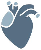 Realistic heart icon